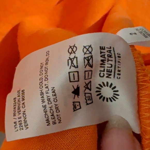 REFORMATION marcella linen strapless dress - size 2 - Picture 6 of 11